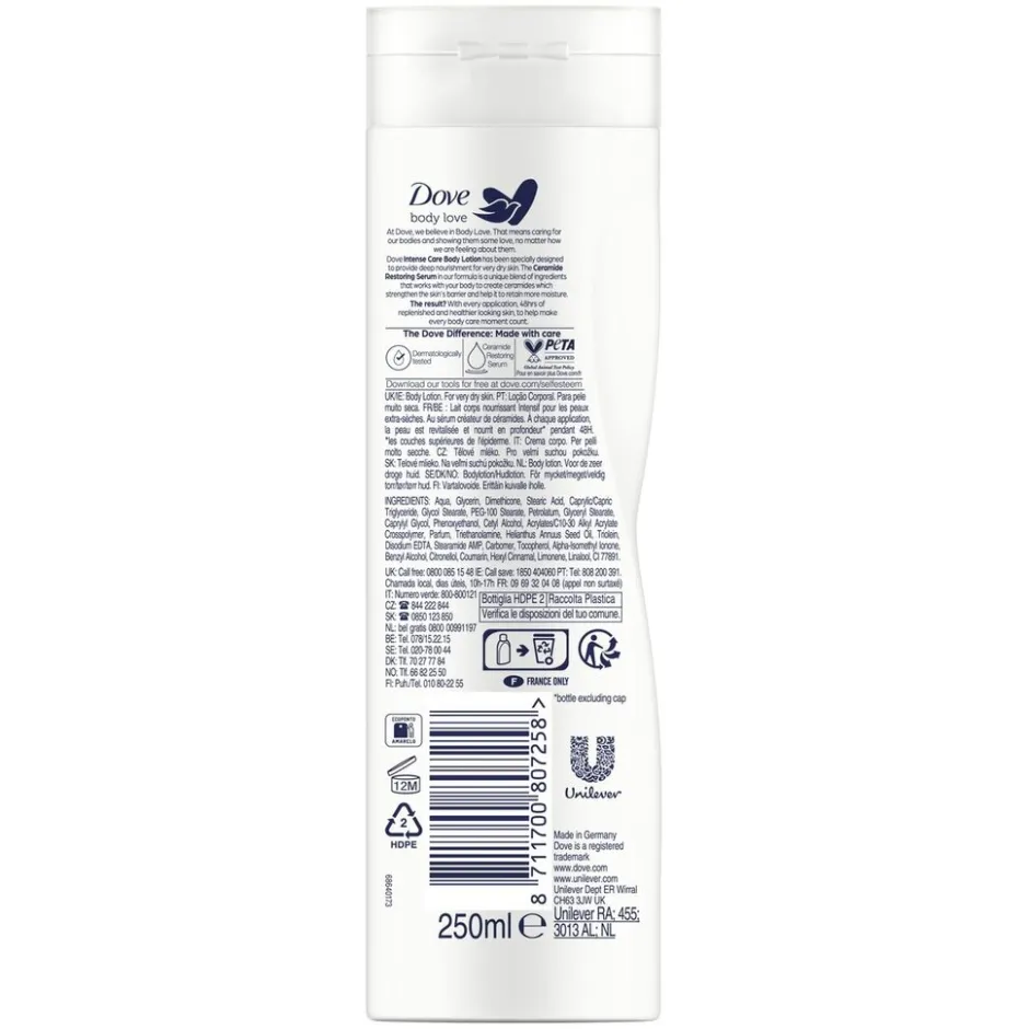Dove Body Love Intense Care Bodylotion< Bodylotion