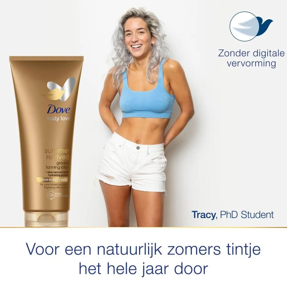 Dove DermaSpa Summer Revived Dark Bodylotion< Bodylotion