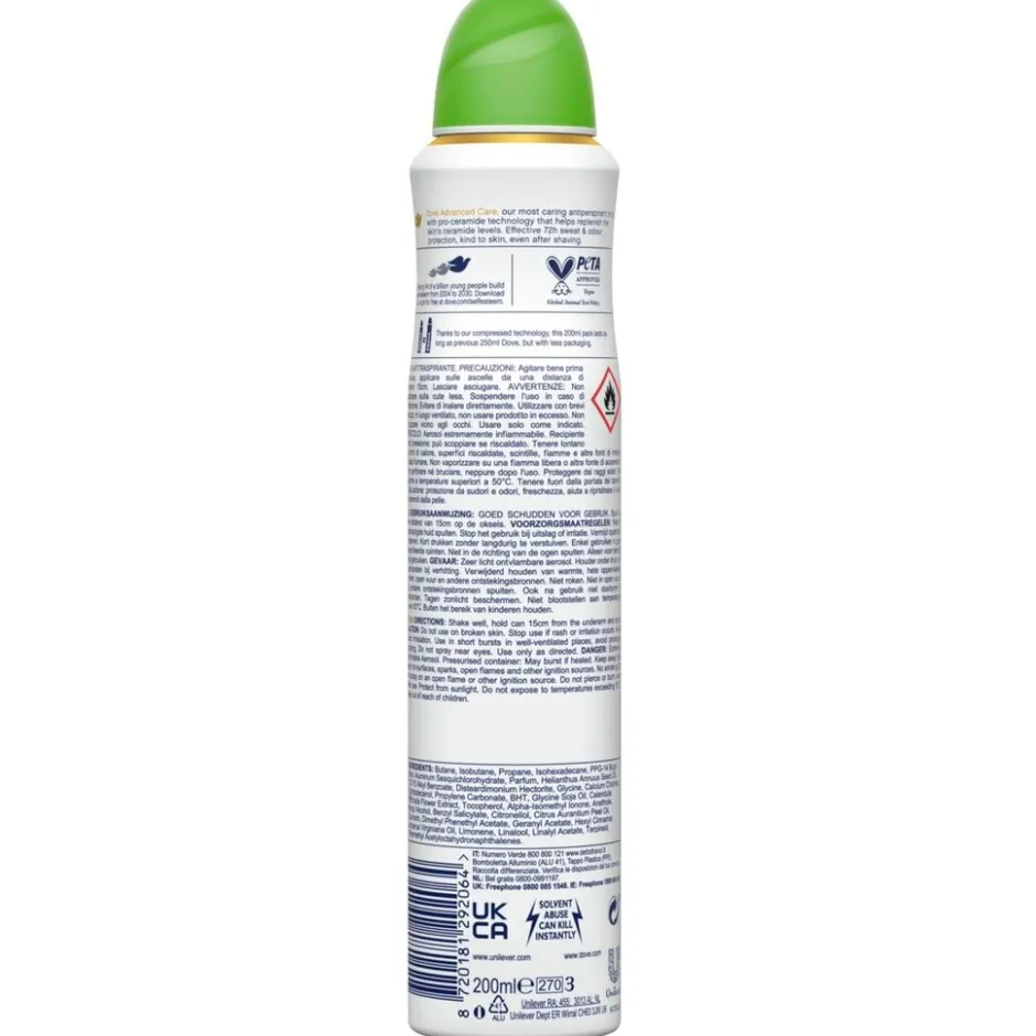 Go Fresh Cucumber & Green Tea Deodorant Spray|Dove