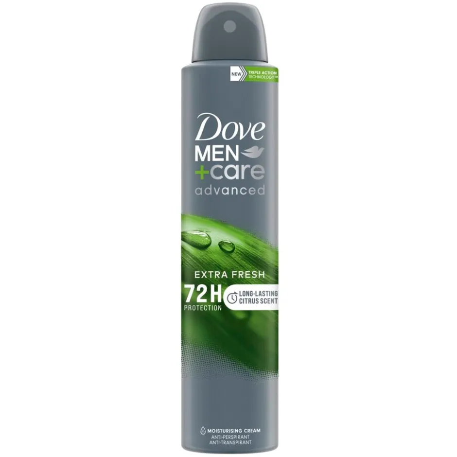 +Care Advanced Extra Fresh Antitranspirant Spray|Dove Men New