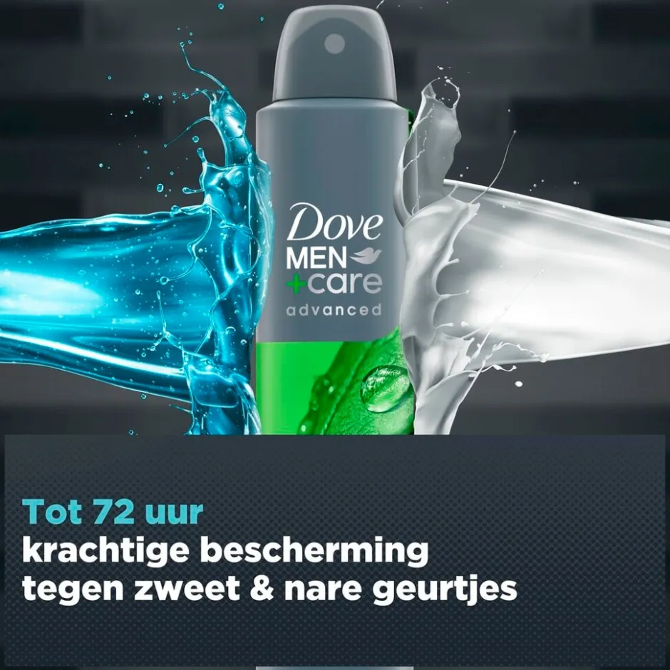 +Care Advanced Extra Fresh Antitranspirant Spray|Dove Men New