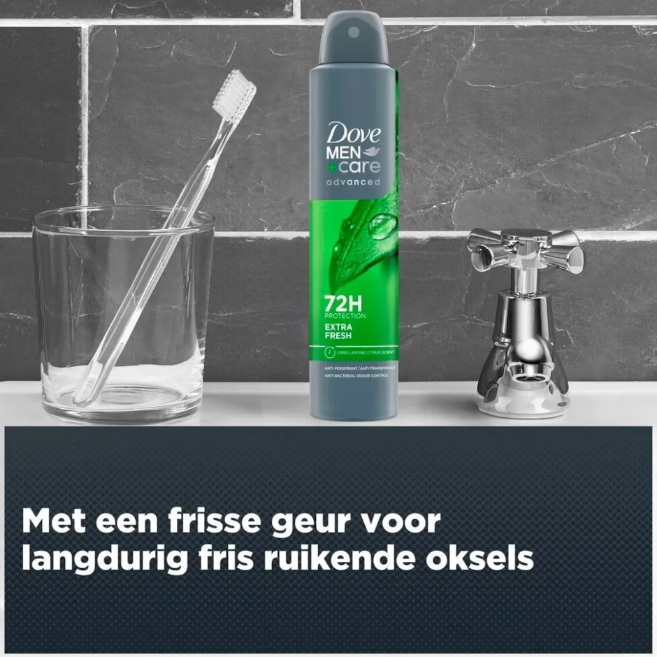 +Care Advanced Extra Fresh Antitranspirant Spray|Dove Men New