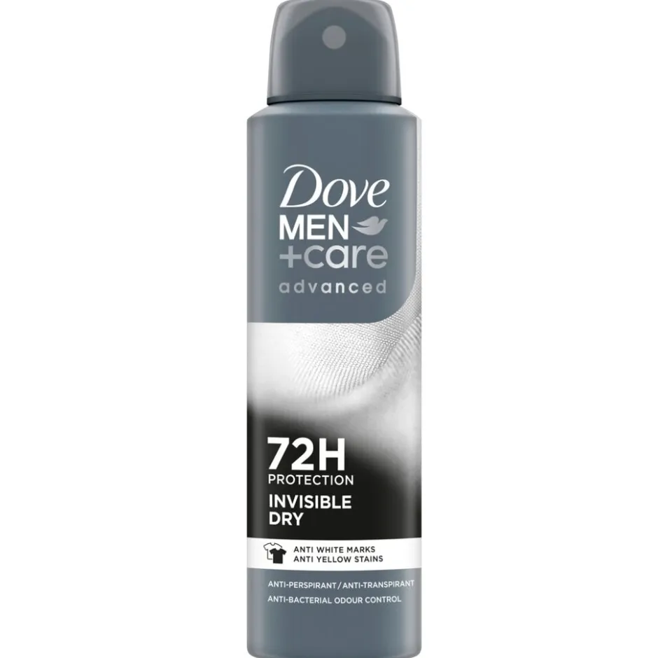 Dove Men +Care Advanced Invisible Dry Antitranspirant Deodorant Spray< Deospray