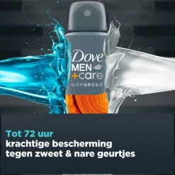 Dove Men +Care Advanced Sandelwood + Vanilla Antitranspirant Spray< Deospray