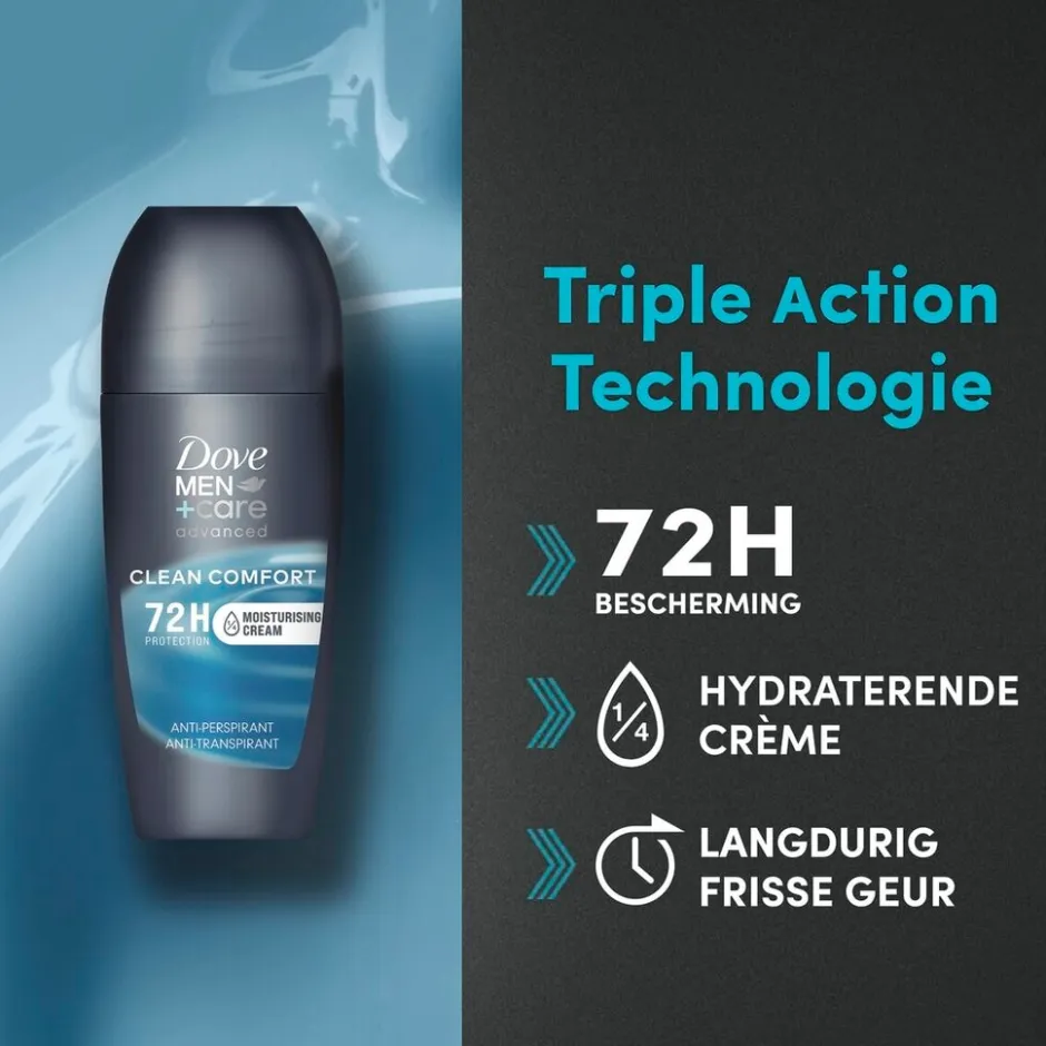 +Care Clean Comfort Deodorant Roller|Dove Men Hot