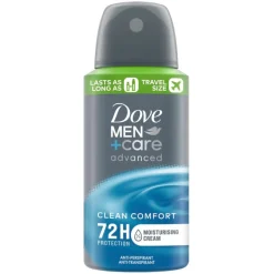 +Care Clean Comfort Compressed Antitranspirant Spray|Dove Men Best