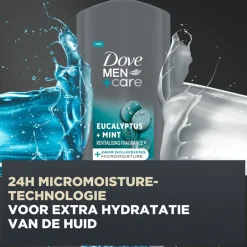 +Care Eucalyptus + Mint Douchegel|Dove Men Hot