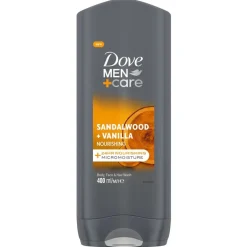Dove Men +Care Sandalwood & Vanilla 3-in-1 Douchegel< Douchegel