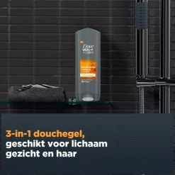 +Care Sandalwood & Vanilla 3-in-1 Douchegel|Dove Men Hot