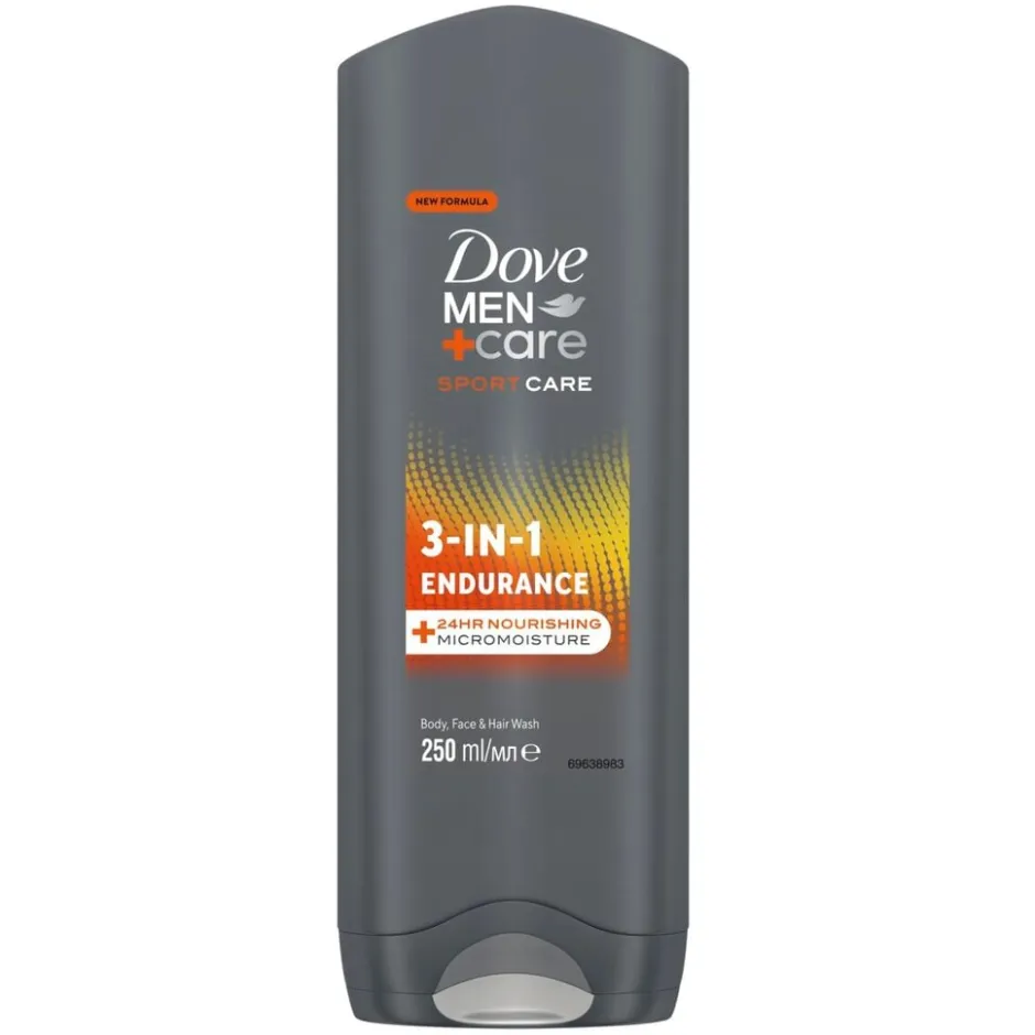 +Care Sportcare 3-in-1 Douchegel|Dove Men Hot