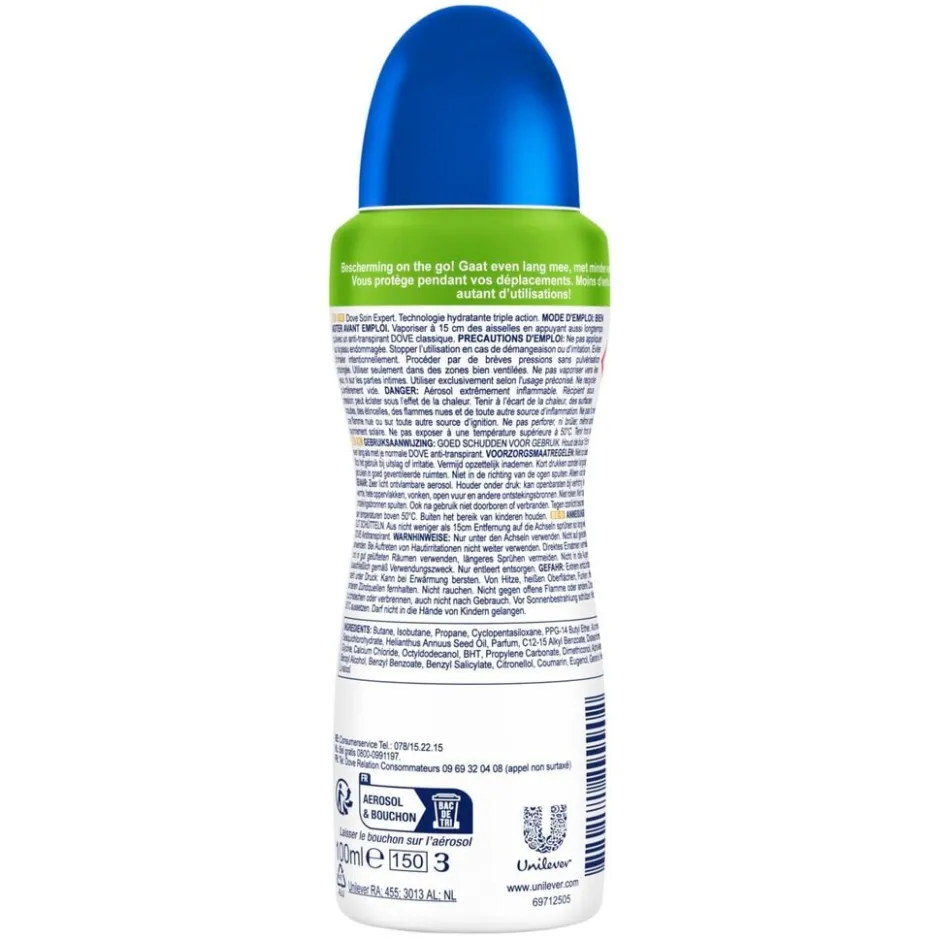 Dove Original Compressed Deodorant Spray< Deospray