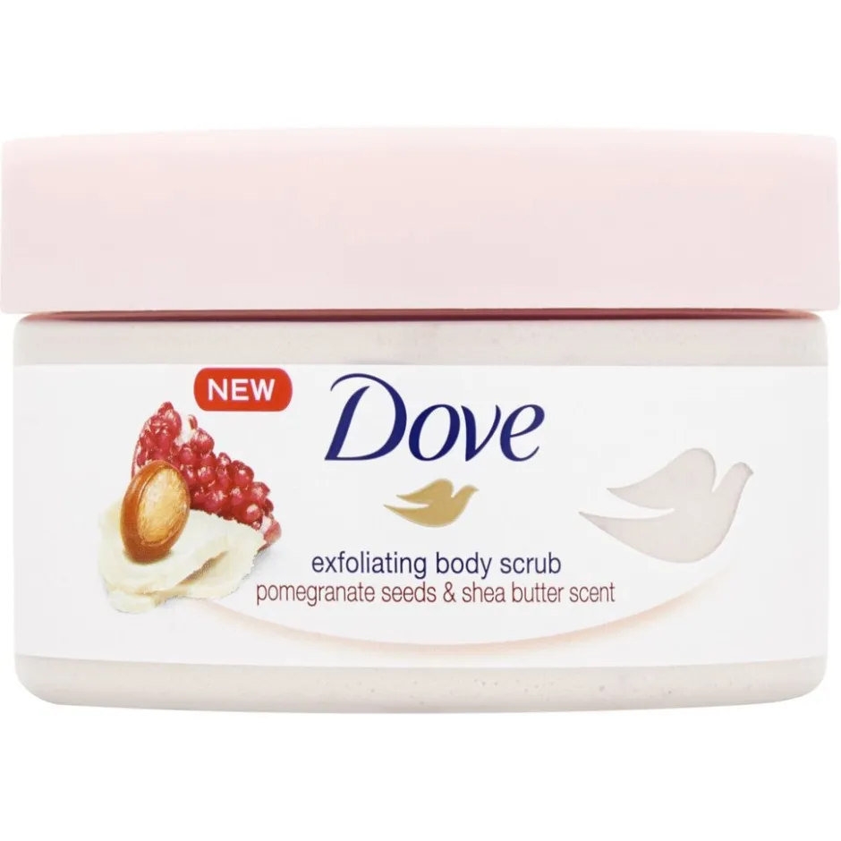 Dove Pomegranate & Shea Butter Exfoliating Body Scrub< Scrub