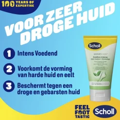 Dr. Scholl's Expert Care Intens Voedende Voetencrème< Voetcreme