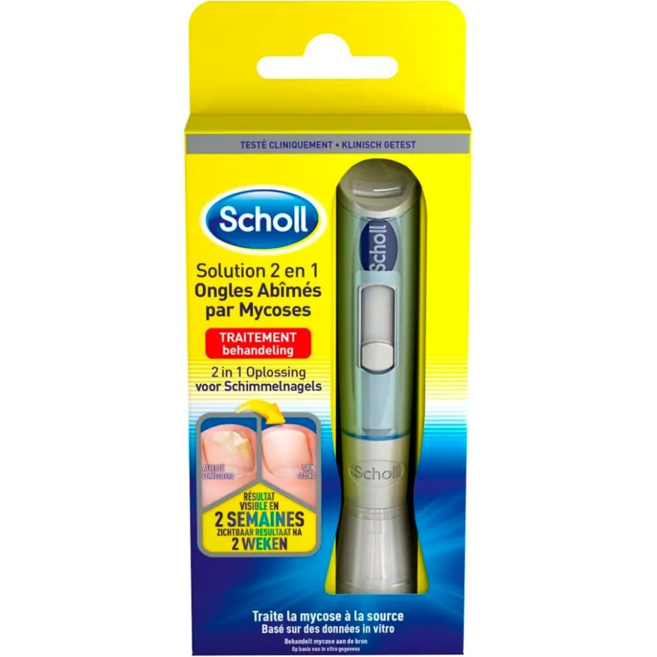 2-In-1 Oplossing voor Schimmelnagels|Dr. Scholl's Hot