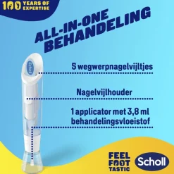 2-In-1 Oplossing voor Schimmelnagels|Dr. Scholl's Hot