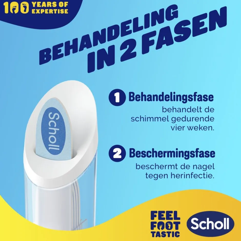 2-In-1 Oplossing voor Schimmelnagels|Dr. Scholl's Hot