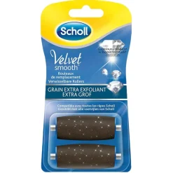 Dr. Scholl's Velvet Smooth Extra Grof Verwisselbare Rollers Navulling< Eeltverwijderaars