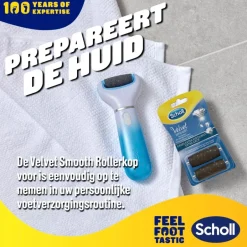 Dr. Scholl's Velvet Smooth Extra Grof Verwisselbare Rollers Navulling< Eeltverwijderaars