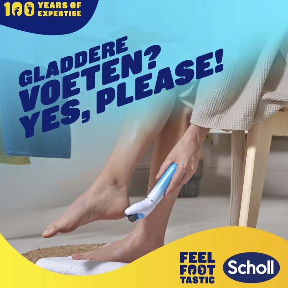 Dr. Scholl's Velvet Smooth Elektrische Voetvijl< Eeltverwijderaars