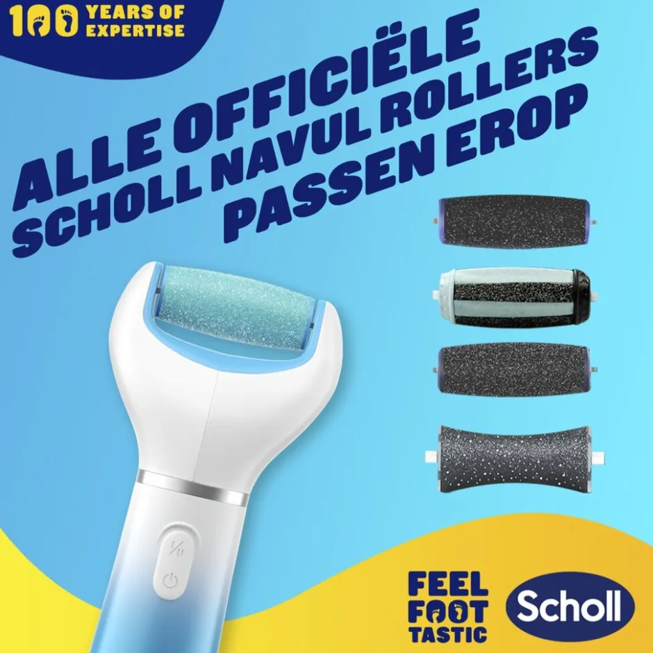 Dr. Scholl's Velvet Smooth Elektrische Voetvijl< Eeltverwijderaars