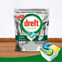Platinum All-in-One Vaatwascapsules|Dreft Best