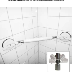 DRIVE MEDICAL GMBH Drive 660100400 Handgreep met Zuignappen< Badkamer En Toilethulpmiddelen