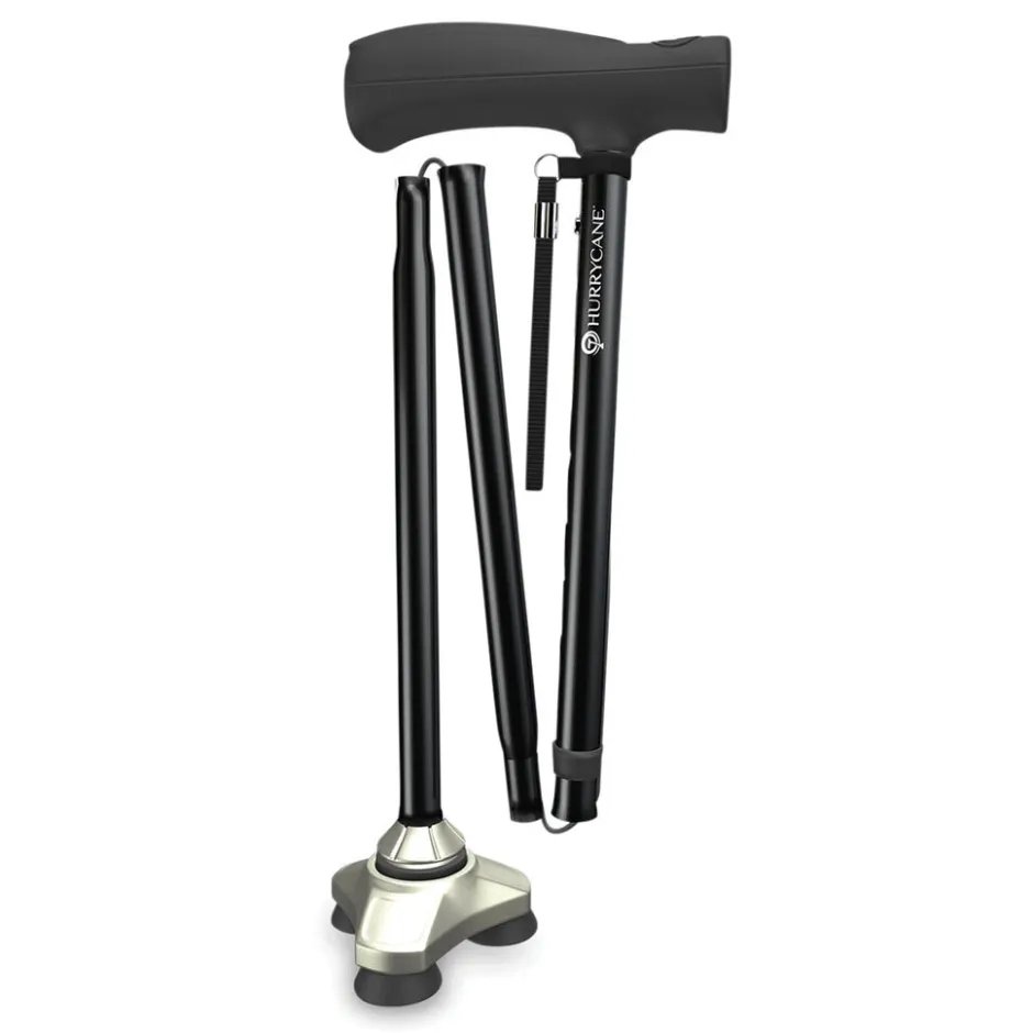 DRIVE MEDICAL GMBH Drive opvouwbare wandelstok met brede voet< Mobiliteitshulpmiddelen