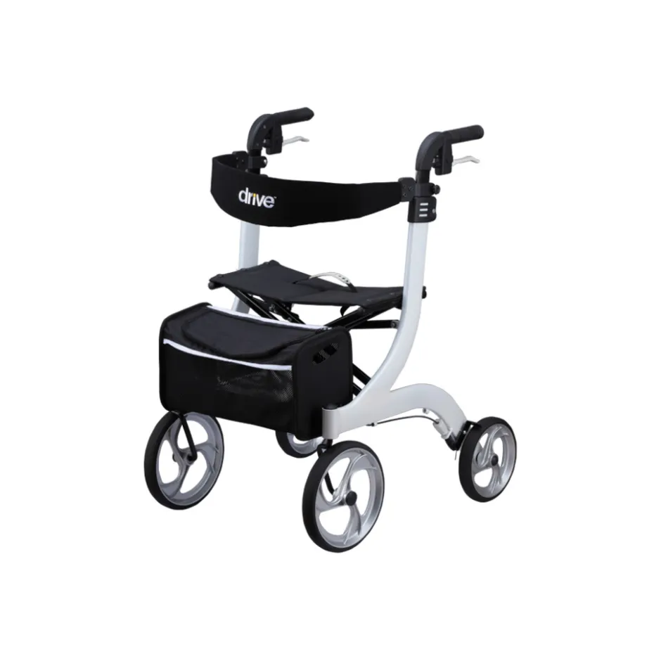 Drive rollator nitro lichtgewicht met rugband en tas opklapbaar| Clearance