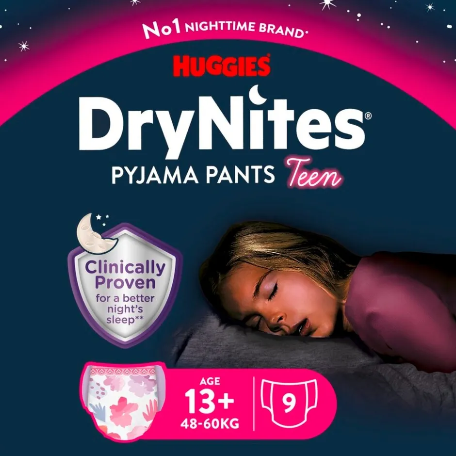 Drynites Girl 13+ Jaar Pyjamabroekjes< Pyjamabroekjes