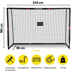 Dunlop Voetbaldoel MEDVO6310/009< Voetbal