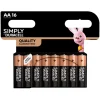 Duracell Simply AA Batterijen< Batterijen
