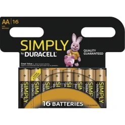 Duracell Simply AA Batterijen< Batterijen