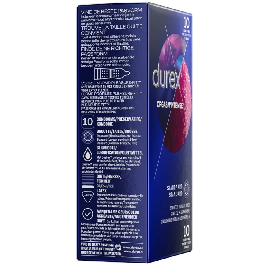 Durex Orgasm' Intense Condooms< Condooms