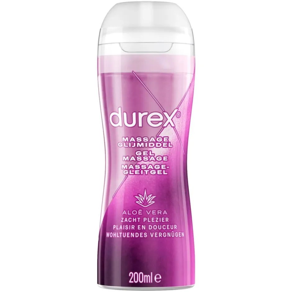 Play Aloë Vera 2-In-1 Massageolie en Glijmiddel|Durex Clearance