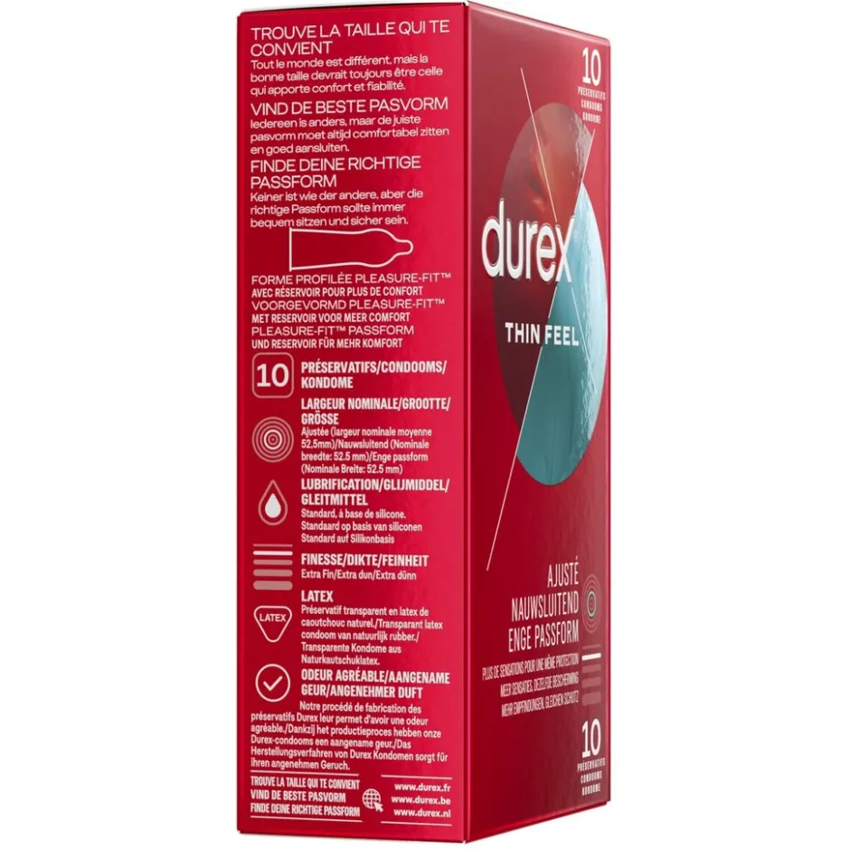 Thin Feel Close Fit Condooms|Durex Online