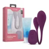 Vibrerende Dubbele Stimulator & Glijmiddel Gift Set|Easy Choice Best