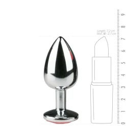 EasyToys Anal Collection Metalen Buttplug< Seksspeeltjes