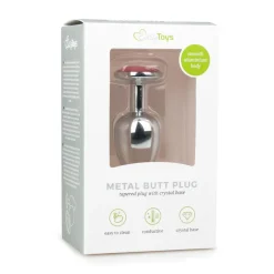 EasyToys Anal Collection Metalen Buttplug< Seksspeeltjes