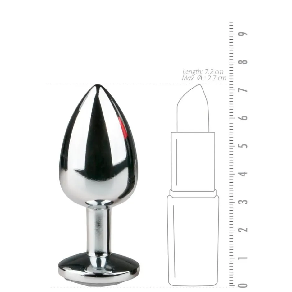 Buttplug met Zilveren Diamant|EasyToys Online