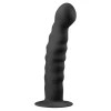 EasyToys Ribbed Dong Siliconen Anal Dildo with Suction Cup< Seksspeeltjes