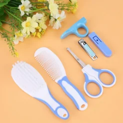 Blauw 6-delige Verzorgingsset|Eco Toys Hot