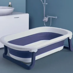 Blauw Opvouwbaar Badje|Eco Toys Hot