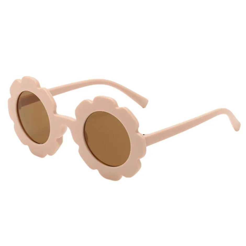 Eco Toys Bloem Roze 2-6 jr Kinderzonnebril< Zonnebrillen
