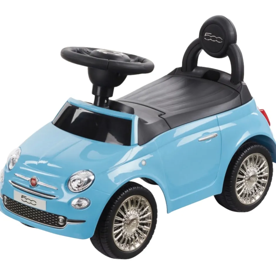 Eco Toys Fiat 500 Blauw Loopauto< Fietsen En Rijden