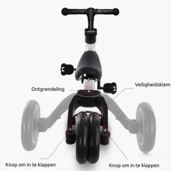Geel 4-in-1 Loopfiets|Eco Toys Clearance