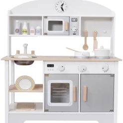 Eco Toys Grijs Moderne Houten Kinderkeuken< Houten Keukens En Winkels