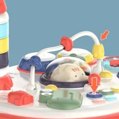 Eco Toys Multi Puzzel Speeltafel met Licht en Muziek< Interactief Speelgoed