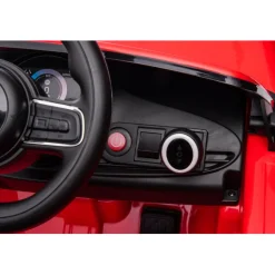 Roze Elektrische Fiat 500 Kinderauto|Eco Toys New