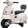 Wit 1,5-3 jaar Elektrische Vespa Scooter|Eco Toys Sale