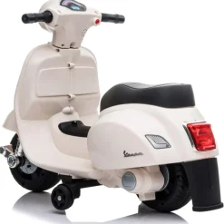 Wit 1,5-3 jaar Elektrische Vespa Scooter|Eco Toys Sale